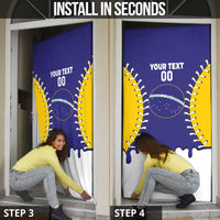 Brazil 2026 Baseball Custom Door Cover Go Champions Drip Style