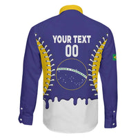 Brazil 2026 Baseball Custom Family Matching Mermaid Dress and Hawaiian Shirt Go Champions Drip Style