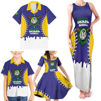 Brazil 2026 Baseball Custom Family Matching Tank Maxi Dress and Hawaiian Shirt Go Champions Drip Style