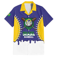 Brazil 2026 Baseball Custom Hawaiian Shirt Go Champions Drip Style