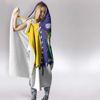 Brazil 2026 Baseball Custom Hooded Blanket Go Champions Drip Style