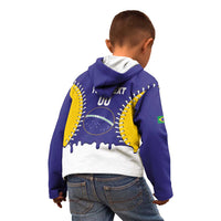Brazil 2026 Baseball Custom Kid Hoodie Go Champions Drip Style