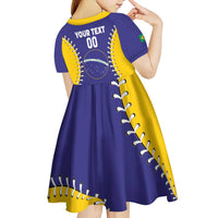 Brazil 2026 Baseball Custom Kid Short Sleeve Dress Go Champions Drip Style