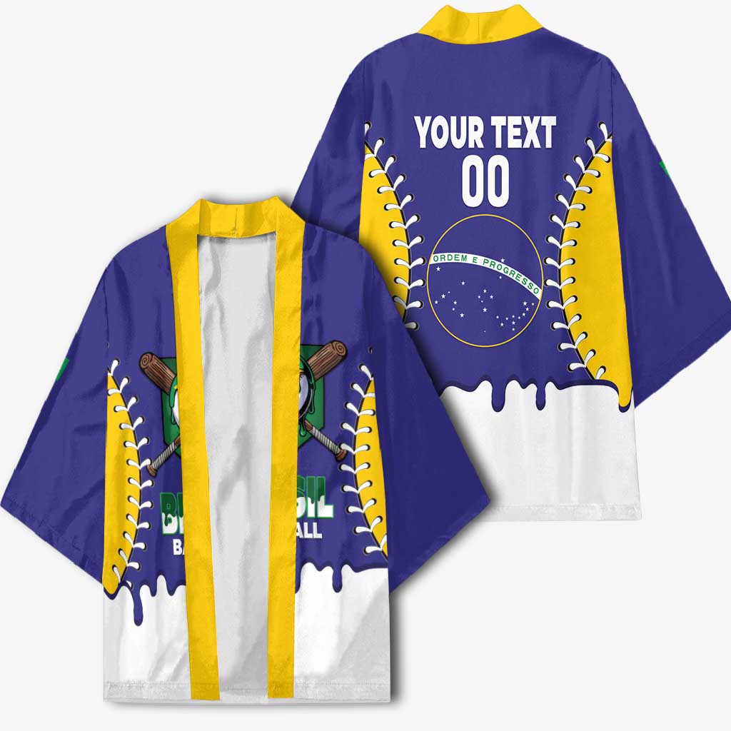 Brazil 2026 Baseball Custom Kimono Go Champions Drip Style