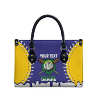 Brazil 2026 Baseball Custom Leather Bag Go Champions Drip Style