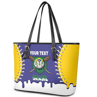 Brazil 2026 Baseball Custom Leather Tote Bag Go Champions Drip Style