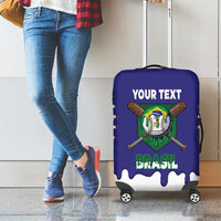 Brazil 2026 Baseball Custom Luggage Cover Go Champions Drip Style