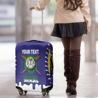 Brazil 2026 Baseball Custom Luggage Cover Go Champions Drip Style