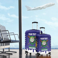 Brazil 2026 Baseball Custom Luggage Cover Go Champions Drip Style