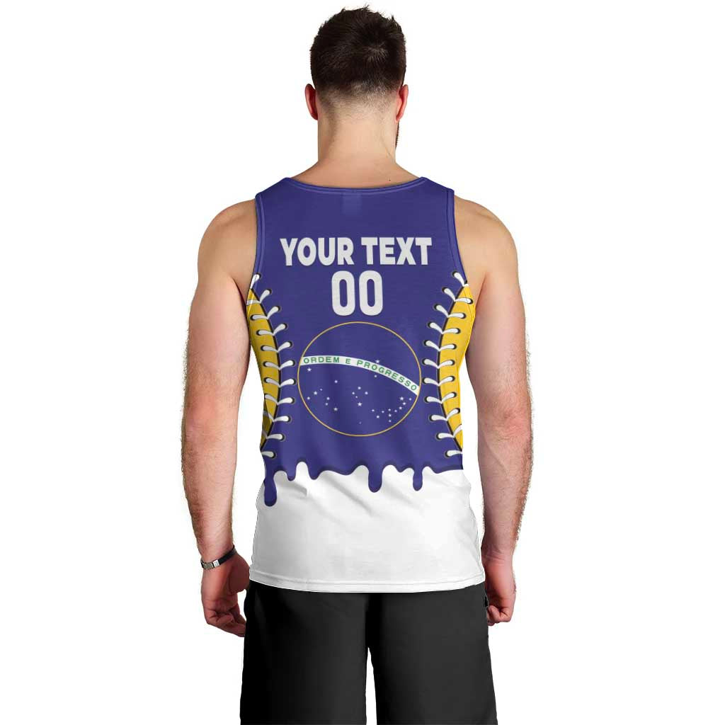 Brazil 2026 Baseball Custom Men Tank Top Go Champions Drip Style