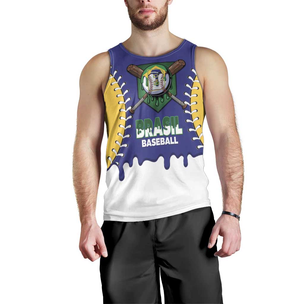 Brazil 2026 Baseball Custom Men Tank Top Go Champions Drip Style