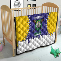 Brazil 2026 Baseball Custom Quilt Go Champions Drip Style