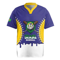Brazil 2026 Baseball Custom Rugby Jersey Go Champions Drip Style