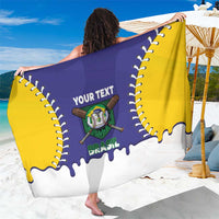 Brazil 2026 Baseball Custom Sarong Go Champions Drip Style