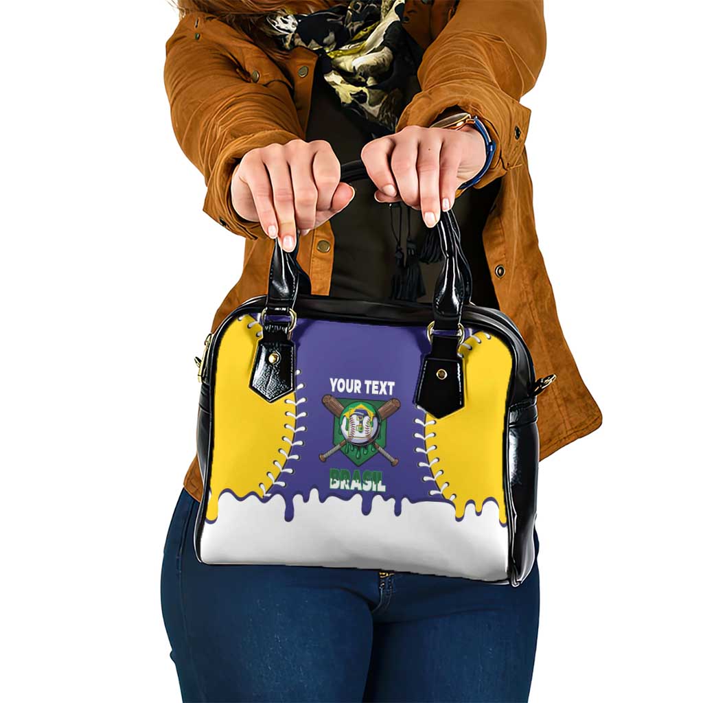 Brazil 2026 Baseball Custom Shoulder Handbag Go Champions Drip Style