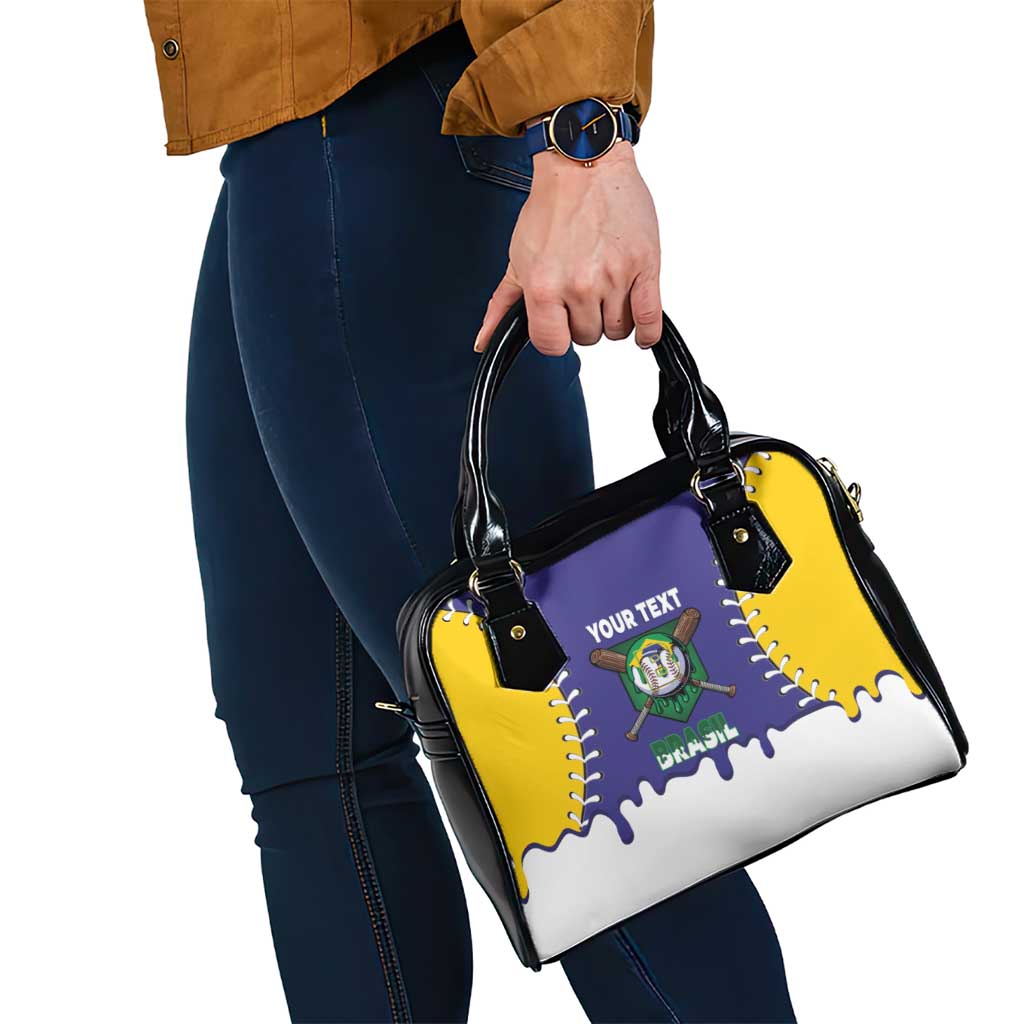 Brazil 2026 Baseball Custom Shoulder Handbag Go Champions Drip Style