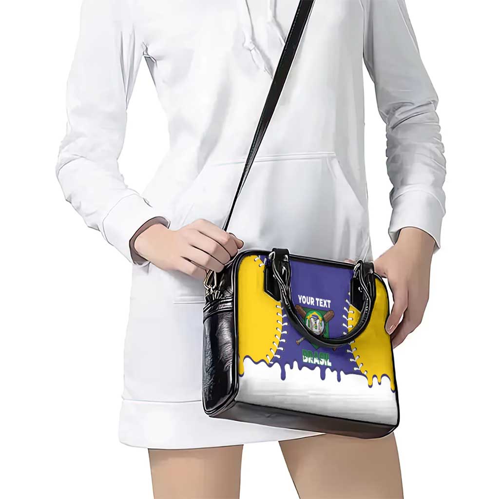 Brazil 2026 Baseball Custom Shoulder Handbag Go Champions Drip Style