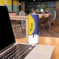 Brazil 2026 Baseball Custom Skinny Tumbler Go Champions Drip Style