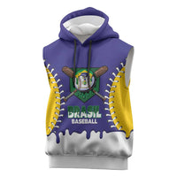 Brazil 2026 Baseball Custom Sleeveless Hoodie Go Champions Drip Style