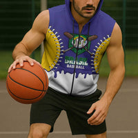 Brazil 2026 Baseball Custom Sleeveless Zip Hoodie Go Champions Drip Style