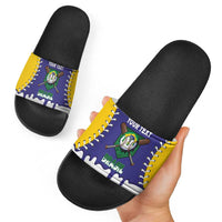 Brazil 2026 Baseball Custom Slide Sandals Go Champions Drip Style