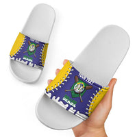 Brazil 2026 Baseball Custom Slide Sandals Go Champions Drip Style