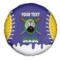 Brazil 2026 Baseball Custom Spare Tire Cover Go Champions Drip Style