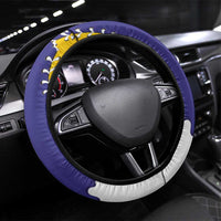 Brazil 2026 Baseball Steering Wheel Cover Go Champions Drip Style