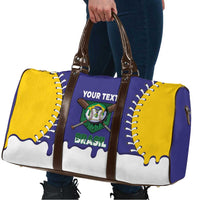 Brazil 2026 Baseball Custom Travel Bag Go Champions Drip Style
