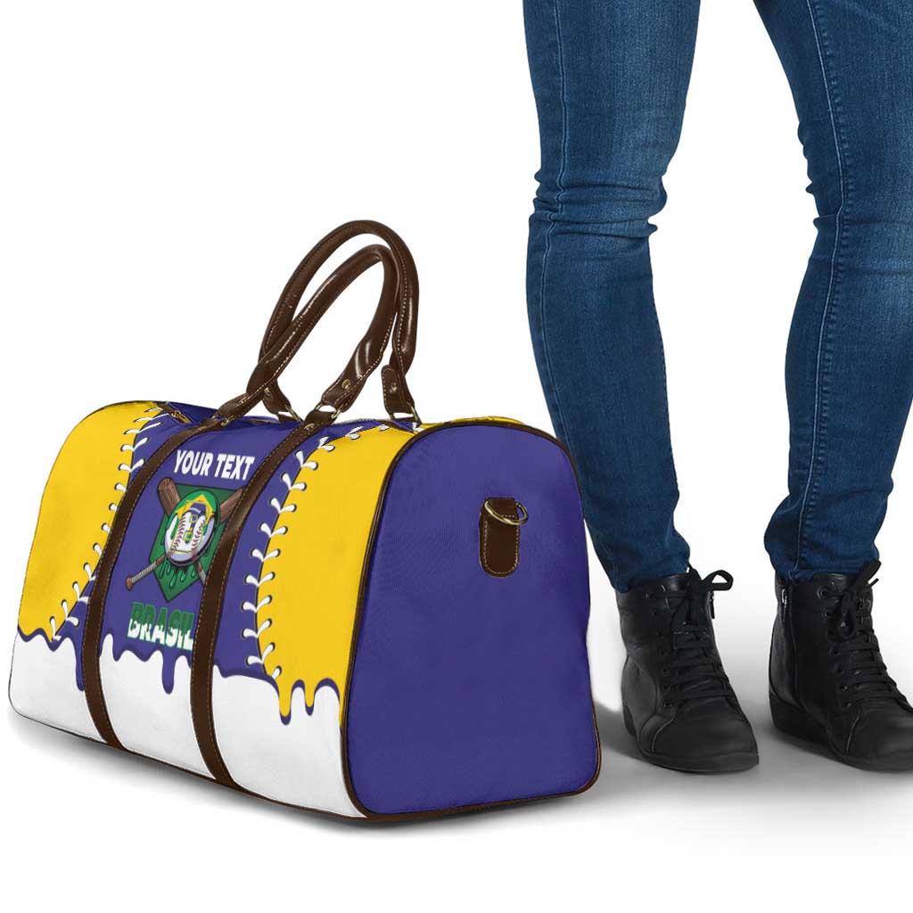 Brazil 2026 Baseball Custom Travel Bag Go Champions Drip Style