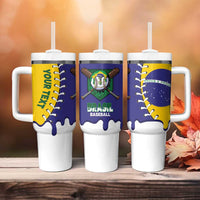 Brazil 2026 Baseball Custom Tumbler With Handle Go Champions Drip Style