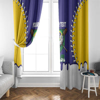 Brazil 2026 Baseball Custom Window Curtain Go Champions Drip Style