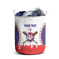 Chinese Taipei 2026 Baseball Custom Laundry Basket Go Taiwan Drip Style