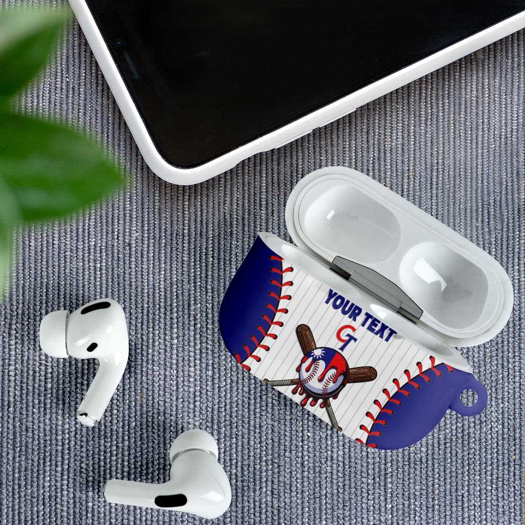 Chinese Taipei 2026 Baseball Custom AirPods Case Go Taiwan Drip Style