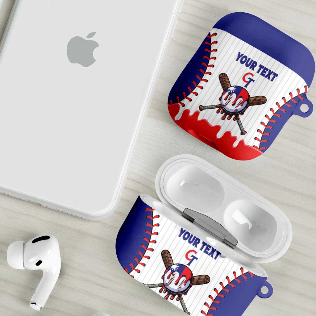 Chinese Taipei 2026 Baseball Custom AirPods Case Go Taiwan Drip Style