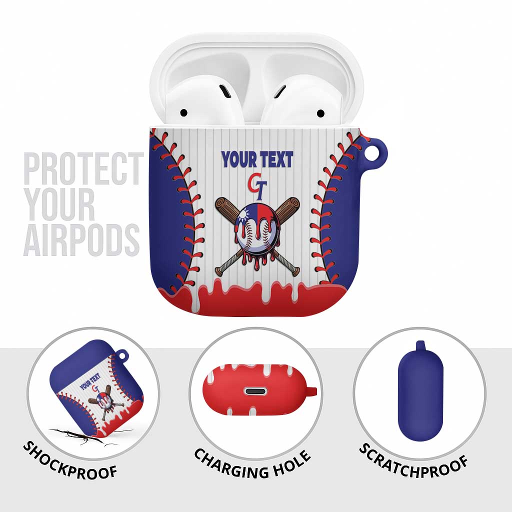 Chinese Taipei 2026 Baseball Custom AirPods Case Go Taiwan Drip Style