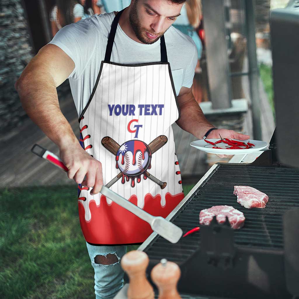 Chinese Taipei 2026 Baseball Custom Apron Go Taiwan Drip Style
