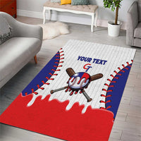 Chinese Taipei 2026 Baseball Custom Area Rug Go Taiwan Drip Style