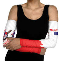 Chinese Taipei 2026 Baseball Custom Arm Sleeves Go Taiwan Drip Style