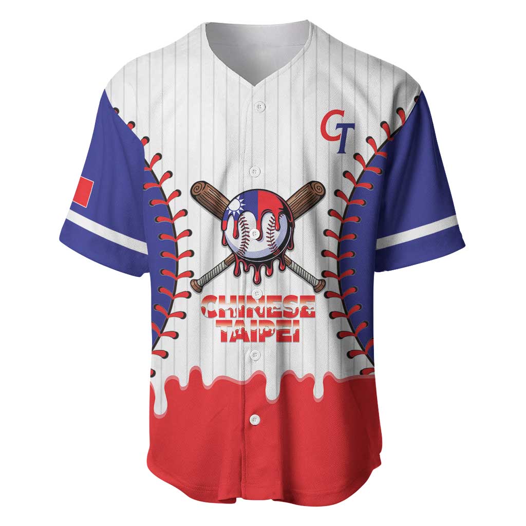 Chinese Taipei 2026 Baseball Custom Baseball Jersey Go Taiwan Drip Style