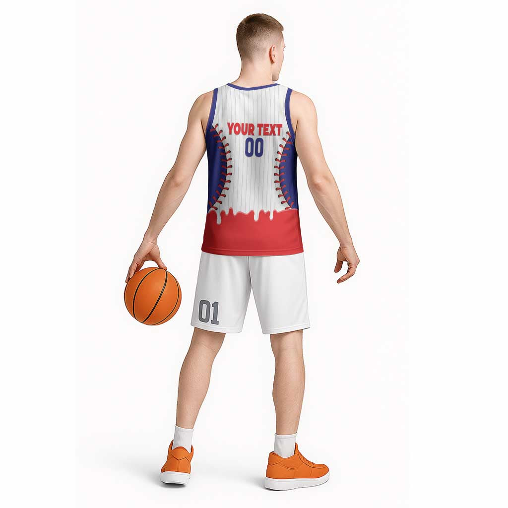 Chinese Taipei 2026 Baseball Custom Basketball Jersey Go Taiwan Drip Style