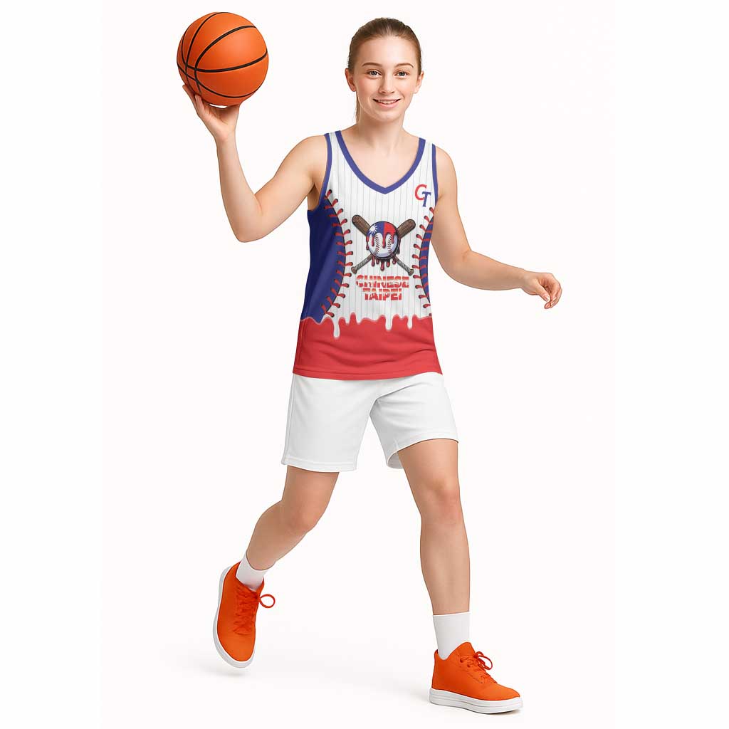 Chinese Taipei 2026 Baseball Custom Basketball Jersey Go Taiwan Drip Style