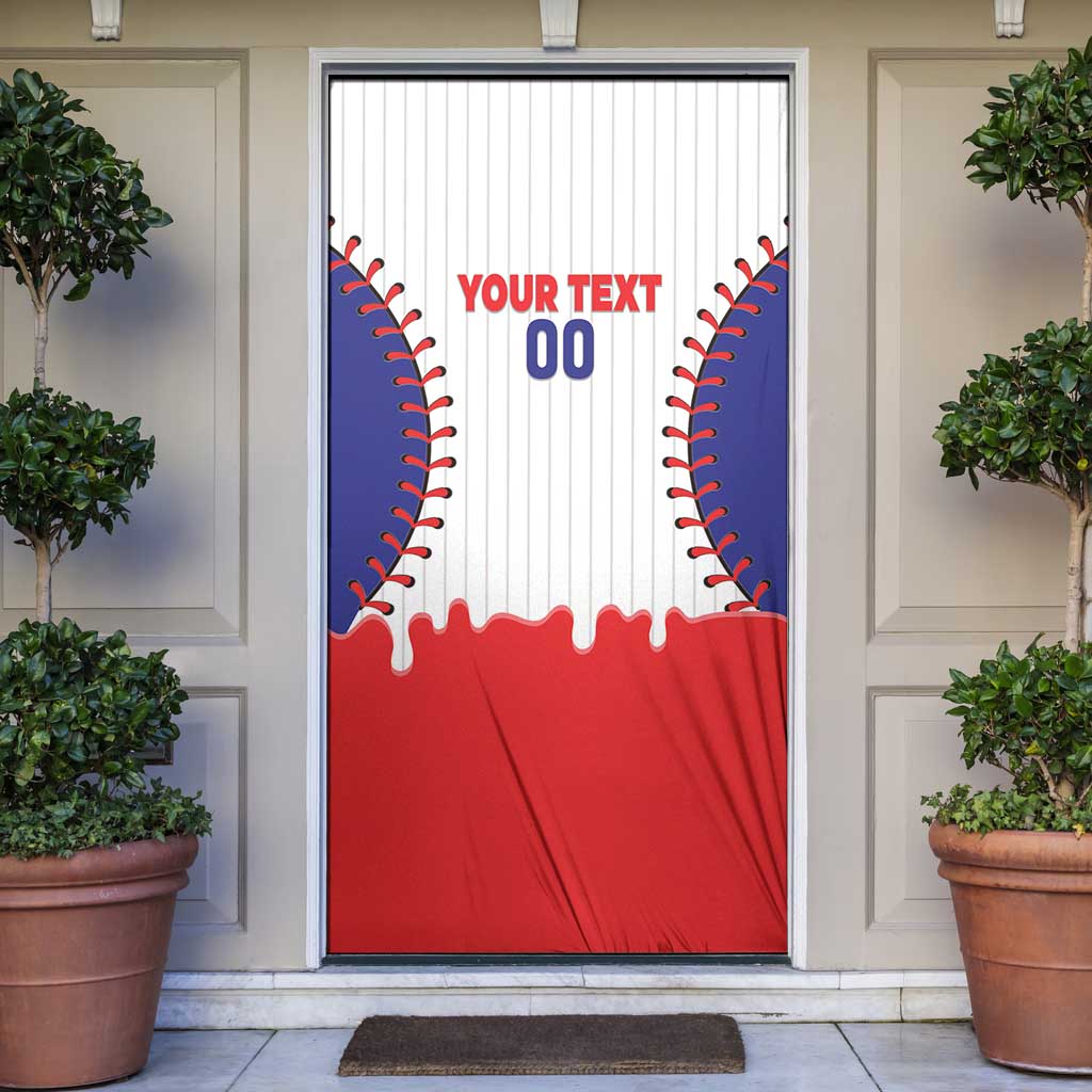 Chinese Taipei 2026 Baseball Custom Door Cover Go Taiwan Drip Style