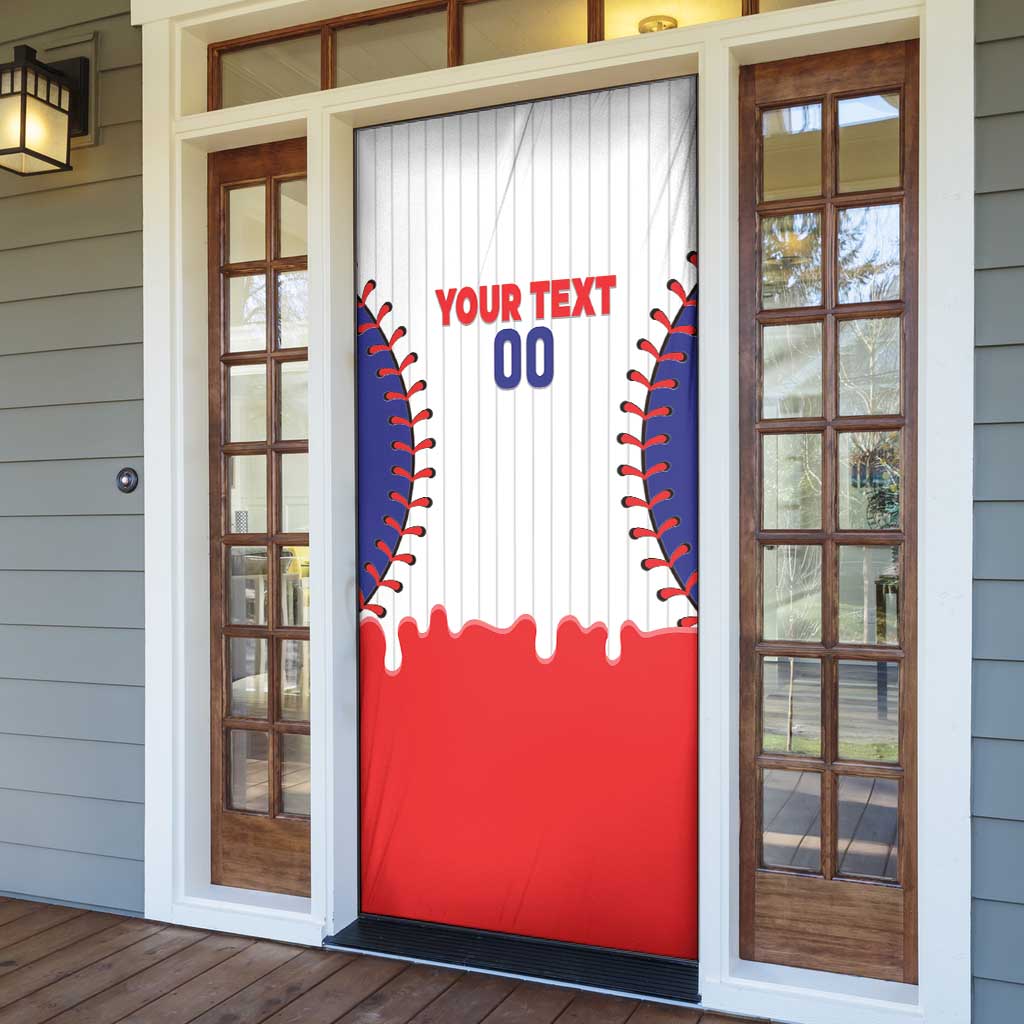Chinese Taipei 2026 Baseball Custom Door Cover Go Taiwan Drip Style