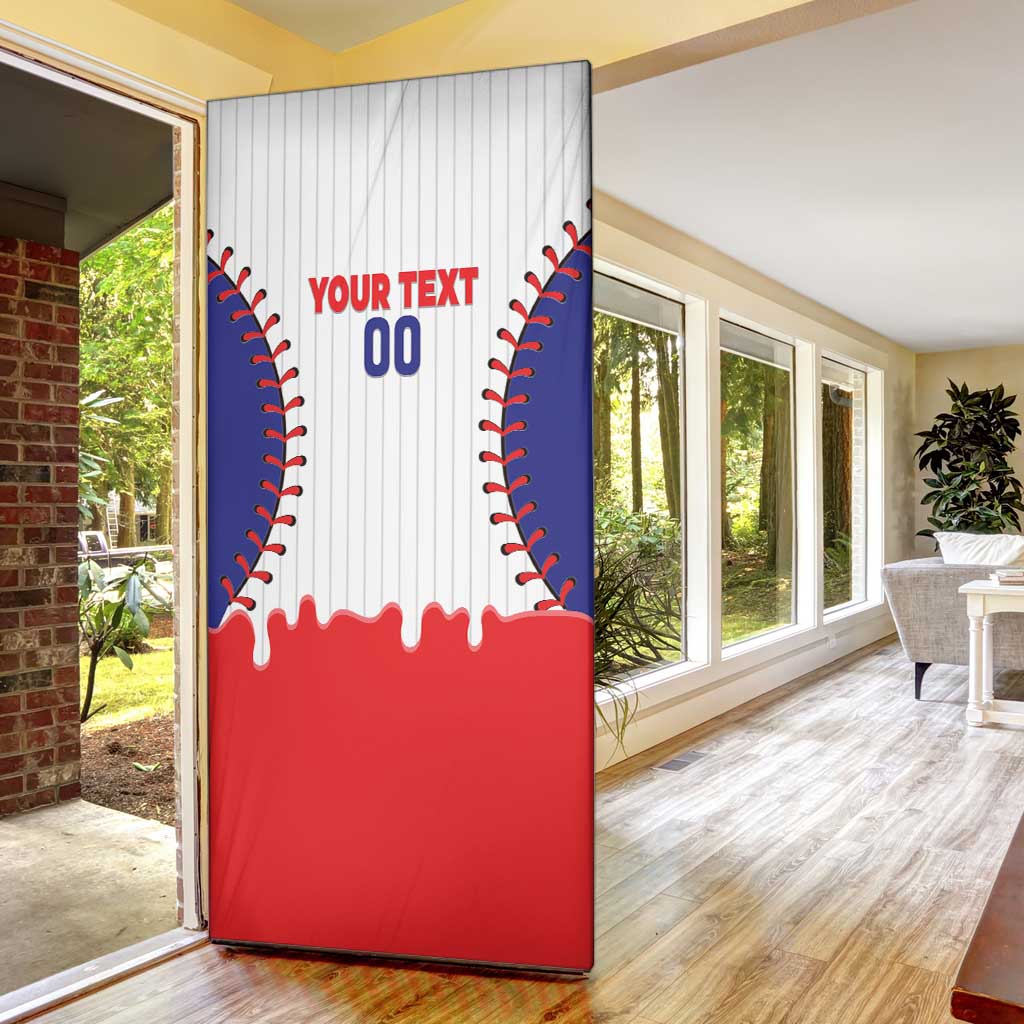 Chinese Taipei 2026 Baseball Custom Door Cover Go Taiwan Drip Style