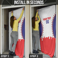 Chinese Taipei 2026 Baseball Custom Door Cover Go Taiwan Drip Style