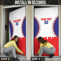 Chinese Taipei 2026 Baseball Custom Door Cover Go Taiwan Drip Style