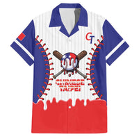 Chinese Taipei 2026 Baseball Custom Family Matching Summer Maxi Dress and Hawaiian Shirt Go Taiwan Drip Style