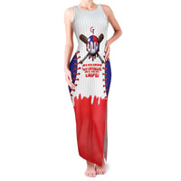 Chinese Taipei 2026 Baseball Custom Family Matching Tank Maxi Dress and Hawaiian Shirt Go Taiwan Drip Style