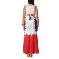 Chinese Taipei 2026 Baseball Custom Family Matching Tank Maxi Dress and Hawaiian Shirt Go Taiwan Drip Style